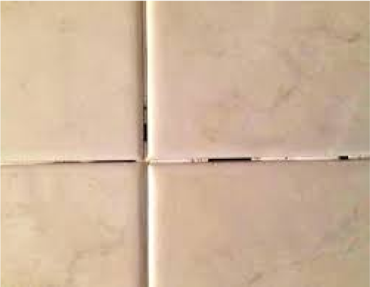 Tile Flooring - normal wear and tear
